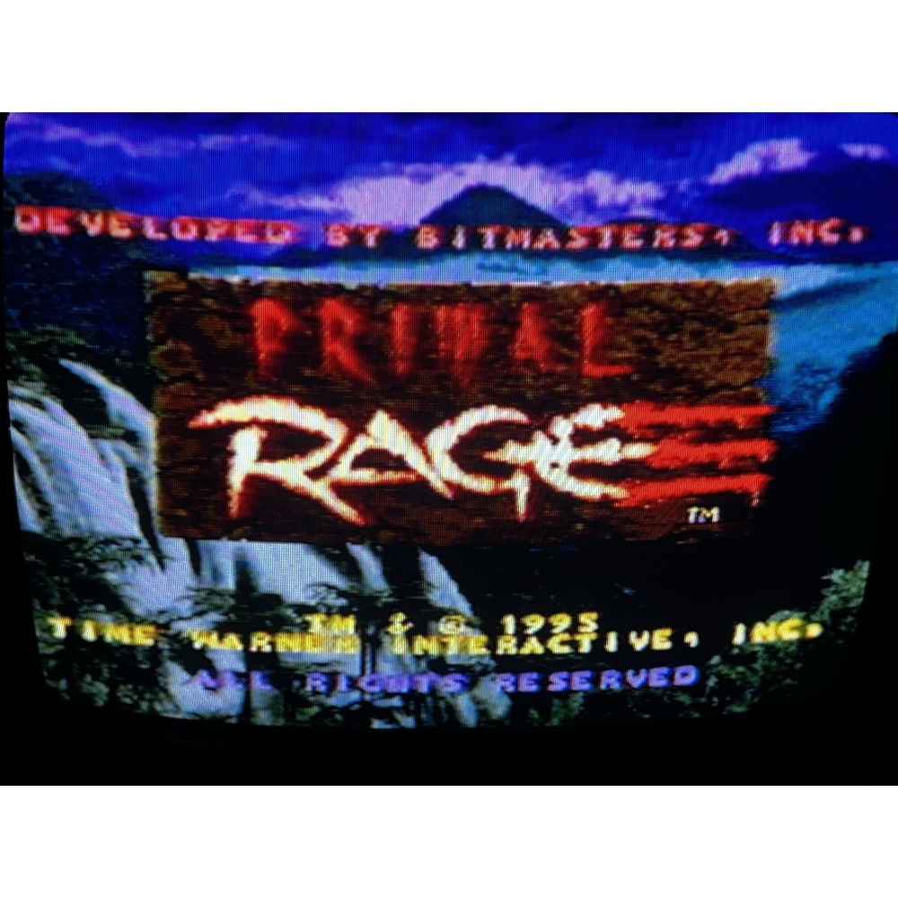 Primal Rage Super Nintendo Entertainment System‎ 1995 SNES Tested - Picture 10 of 10